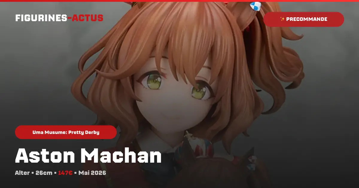 Alter ouvre les précommandes de sa figurine 1/7 d'Aston Machan issue d'Uma Musume : Pretty Derby